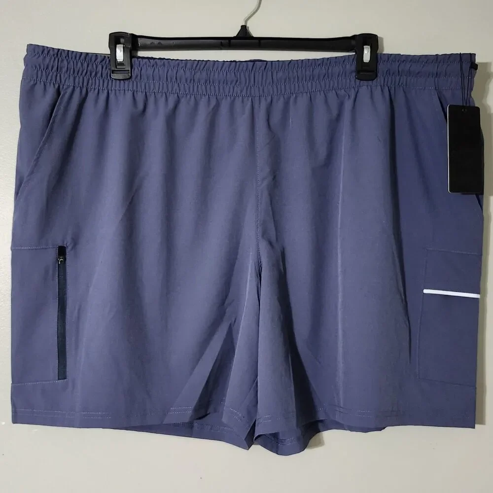 DKNY Sport Activewear Shorts - Night Shadow Blue - Size 3X (NWT)